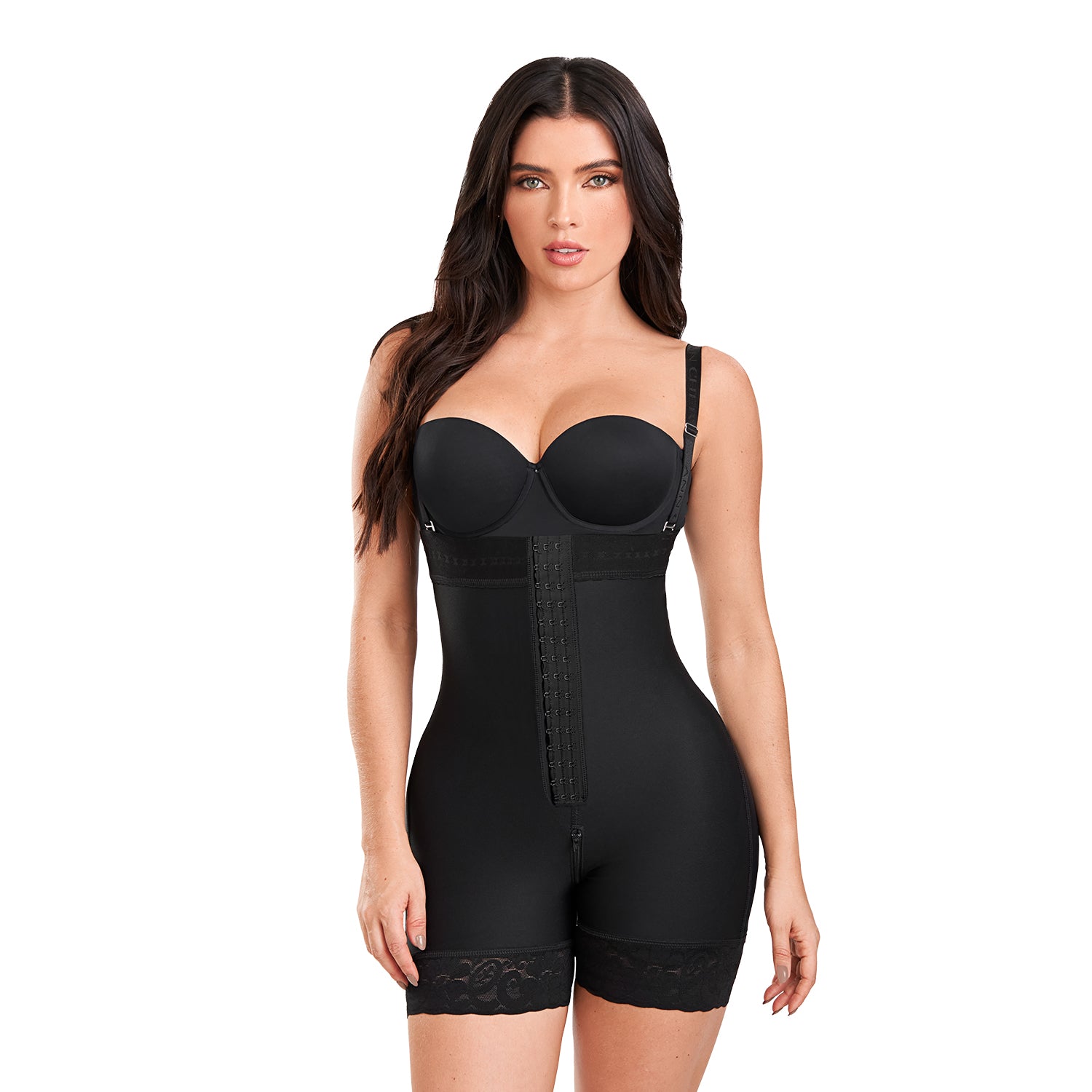 Combinaison gainante et remontes fesses version crochets