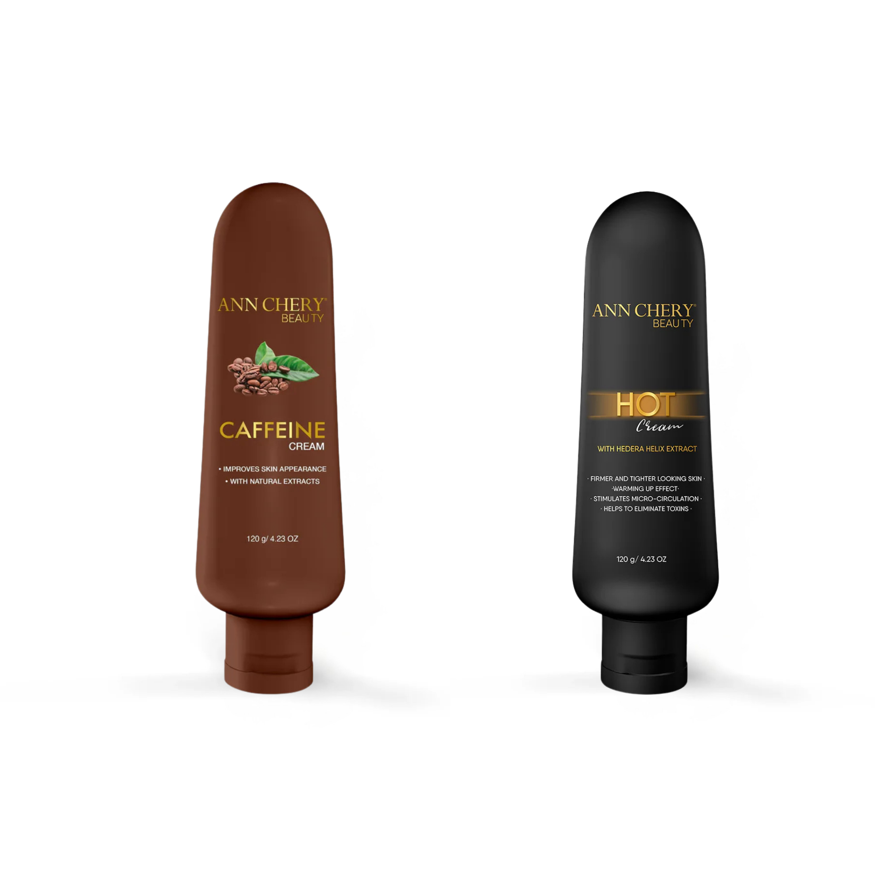 Duo tonifiant + minceur crème caféine & hot